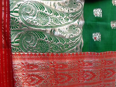A beautiful Indian Silk Sari